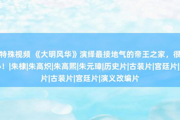 特殊视频 《大明风华》演绎最接地气的帝王之家，很温存很称心！|朱棣|朱高炽|朱高熙|朱元璋|历史片|古装片|宫廷片|演义改编片